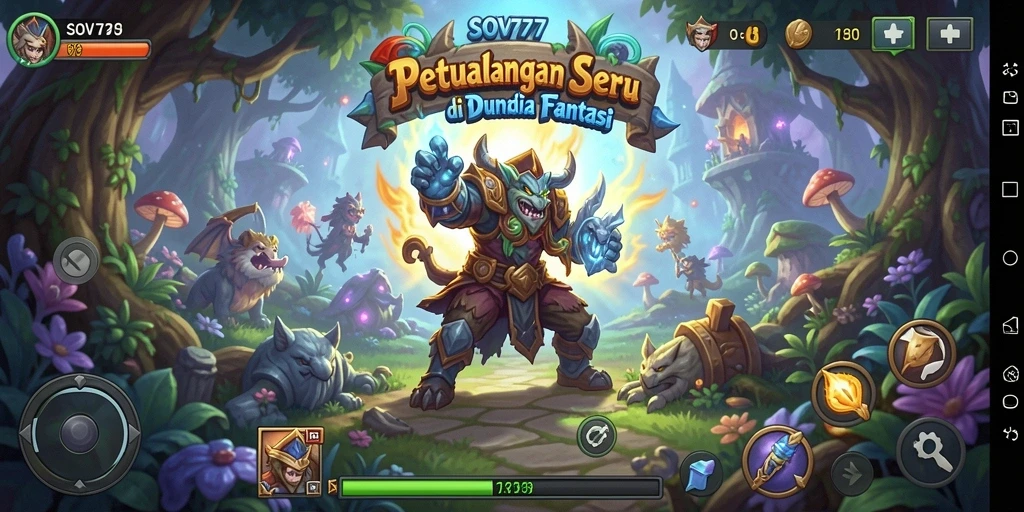Tangkapan layar gameplay SOV777 yang mendebarkan di dunia petualangan.