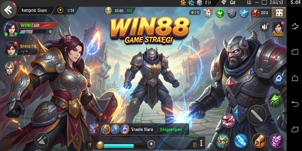 Gameplay mendebarkan dalam <strong>WIN88</strong> yang penuh strategi dan taktik.